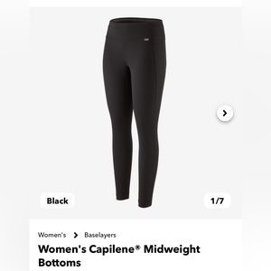 Patagonia Capilene Midweight Bottoms